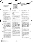 Предварительный просмотр 2 страницы TFA 98.1041 Operating Instructions