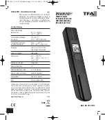 Предварительный просмотр 1 страницы TFA CIRCLE-PEN Instruction Manual