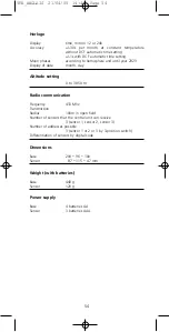 Preview for 54 page of TFA easy meteo Instruction Manual