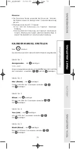 Preview for 72 page of TFA easy meteo Instruction Manual