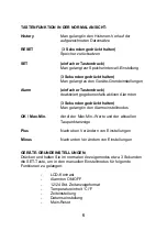 Preview for 6 page of TFA KlimaLogg Base 30.5022 Instruction Manual