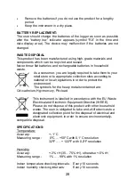 Preview for 28 page of TFA KlimaLogg Base 30.5022 Instruction Manual