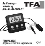 Preview for 1 page of TFA TERRACHECK 30.5044.01 User Manual