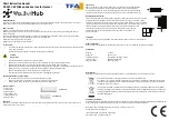 Preview for 2 page of TFA WeatherHub 30.3311.02 Short Instruction Manual