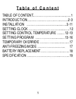 Предварительный просмотр 2 страницы TFC 097A User Manual