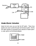 Предварительный просмотр 10 страницы TFC 097A User Manual