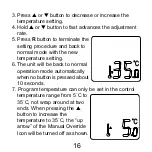 Preview for 17 page of TFC 099A User Manual