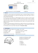 TFC RF205-TS Instructions предпросмотр