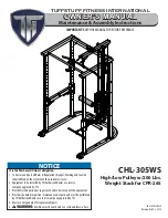 Preview for 1 page of TFI CHL-305WS Owner'S Manual