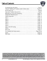 Preview for 2 page of TFI CHL-305WS Owner'S Manual