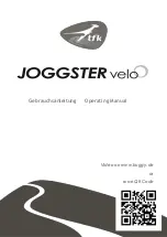 TFK Joggster velo Operating Manual preview