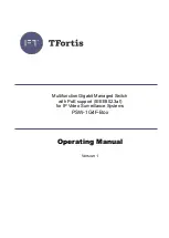 Preview for 1 page of TFortis PSW-1G4F-Box Operating Manual