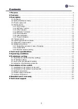 Preview for 3 page of TFortis PSW-2G+Hot Operating Manual