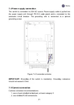 Preview for 21 page of TFortis PSW-2G+Hot Operating Manual