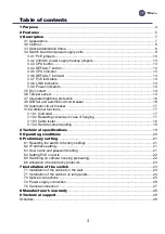 Preview for 3 page of TFortis PSW-2G4F-Box Operating Manual