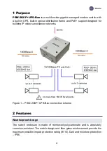 Preview for 4 page of TFortis PSW-2G6F+UPS-Box Operating Manual