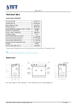 Preview for 20 page of TFT AD1100TE Technical Manual