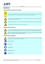 Preview for 10 page of TFT AD800E Technical Manual