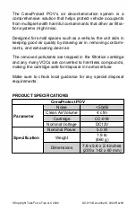 Предварительный просмотр 2 страницы TFT CrewProtectPOV CC-010POV Operator'S Manual