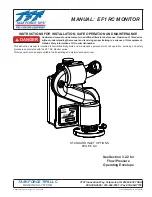 Preview for 1 page of TFT EF1 Instructions For Installation, Safe Operation And Maintenance