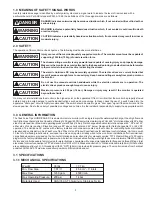 Preview for 3 page of TFT XFIH-E11A Instructions For Installation, Safe Operation And Maintenance