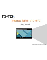 TG-TEK 7 TG751C User Manual preview