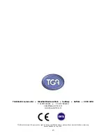 Предварительный просмотр 16 страницы TGA Breeze3 Operating Instructions And Owner'S Handbook