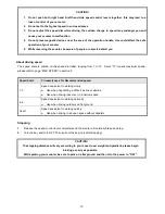 Preview for 12 page of TGA Eclipse Operating Instructions And Owner'S Handbook