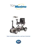 TGA MAXIMO Operating Instructions And Owner'S Handbook предпросмотр