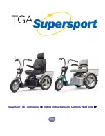 TGA Supersport SE Operating Instructions And Owner'S Handbook preview