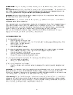 Preview for 11 page of TGA Supersport SE Operating Instructions And Owner'S Handbook