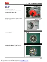 Предварительный просмотр 102 страницы TGB Blade 525 Service Manual