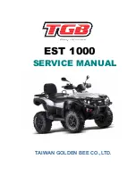 TGB EST 1000 Service Manual preview