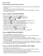 Preview for 6 page of TGS WP-CEP-12C-200VPE Installation And Operation Instructions Manual