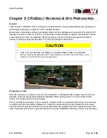 Preview for 18 page of TGW CRUZbelt Installation, Operation & Maintenance Manual