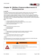 Preview for 47 page of TGW CRUZbelt Installation, Operation & Maintenance Manual