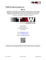 Preview for 32 page of TGW IntelliROL 1145930 Application Control Manuallines