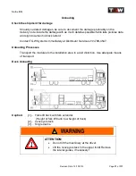 Предварительный просмотр 31 страницы TGW Natrix Installation, Operation & Maintenance Manual