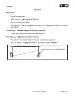 Предварительный просмотр 33 страницы TGW Natrix Installation, Operation & Maintenance Manual