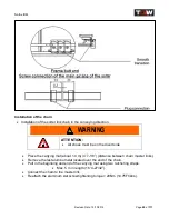 Предварительный просмотр 40 страницы TGW Natrix Installation, Operation & Maintenance Manual