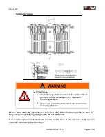 Предварительный просмотр 41 страницы TGW Natrix Installation, Operation & Maintenance Manual