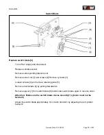 Предварительный просмотр 71 страницы TGW Natrix Installation, Operation & Maintenance Manual