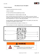 Предварительный просмотр 96 страницы TGW Natrix Installation, Operation & Maintenance Manual