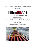 TGW NBS BR Installation, Operation & Maintenance Manual предпросмотр