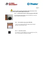 Preview for 19 page of Thaler KE-SP 3050 Operation Manual