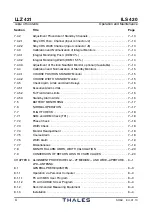 Preview for 14 page of Thales 421 Operation And Maintenance