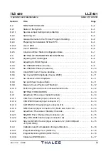 Preview for 15 page of Thales 421 Operation And Maintenance