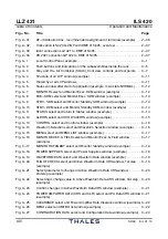 Preview for 18 page of Thales 421 Operation And Maintenance