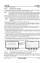 Предварительный просмотр 177 страницы Thales 421 Operation And Maintenance