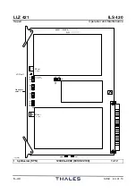 Предварительный просмотр 182 страницы Thales 421 Operation And Maintenance